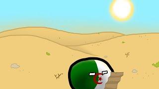 When you get lost in the saharan desert (countryballs animation)