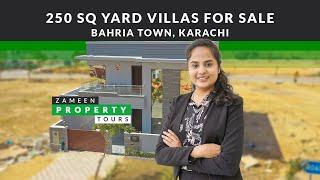 Zameen Property Tours - 250 Sqyd Villa In Bahria Town Precinct 8 Karachi