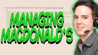 Greentext Stories- Managing MacDonald's