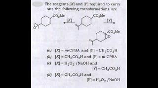 Q)94 ‖ When MCPBA is used for Epoxidation ‖ When H2O2/NaOH is Used ‖ When CH3COOOH is used ‖ PYQ