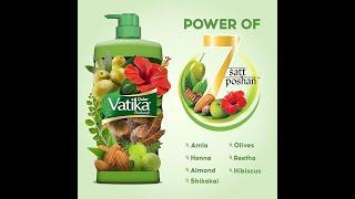 Dabur Vatika Health Shampoo - 640ml  With 7 natural ingredients