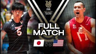  JPN vs  USA - Paris 2024 Olympic Qualification Tournament | Full Match - Volleyball