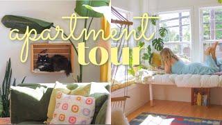 APARTMENT TOUR *dreamy, diy'ed, cat-centric & colorful*