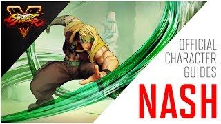 SFV: Nash Official Character Guide