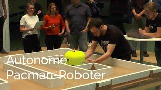 Systemtechnik-Studierende bauen autonome Pacman-Roboter | Fachhochschule Nordwestschweiz FHNW