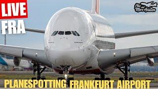 Live Planespotting Frankfurt Airport Testflug LH9918 A380 | Condor 320 Pink