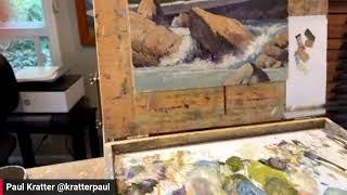 Free Art Lesson : Improve your Brushwork with Paul Kratter