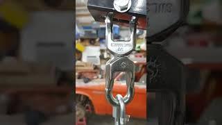 Harbor Freight Engine Hoist Swivel Mod #shorts #engineering #diy #engineer #engineswap #luv #engine