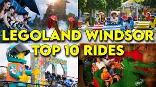 Top 10 BEST RIDES at Legoland Windsor Resort (2024)