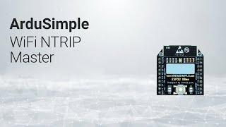 WiFi NTRIP Master from ArduSimple. Provide easy internet access for device with a UART serial port