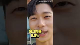 체지방률(%)별 얼굴변화 #shorts #다이어트