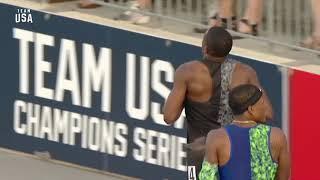 Christian Coleman Wins 100-meter National Title | Champions Series Presented By Xfinity