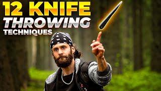 12 Knife Throwing Techniques