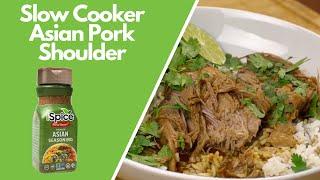 iSpice World Flavors™ Asian Seasoning Slow Cooker Asian Pork Shoulder