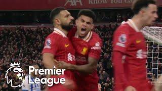 Mohamed Salah's curling effort puts Liverpool 2-1 in front of Brighton | Premier League | NBC Sports