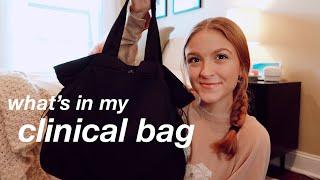 what's in my nursing school clinical bag 2023 !! best amazon items for nursing students