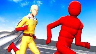 One Punch Man DESTROYS Dynamic Ragdolls - Overgrowth Mods Gameplay