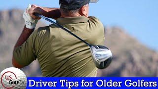 How to Hit Driver for Seniors - VERTICAL LINE GOLF SWING (Senior Golfers Swing Tips)