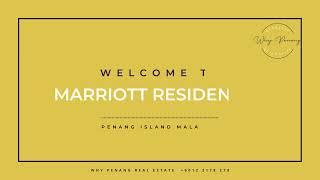 Penang Marriott Residences (Why PENANG real estate)