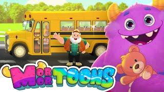 Wheels on the Bus | Nursery Rhymes & Kids Songs | Mormortoons