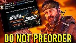 DO NOT PREORDER BLACK OPS 6.