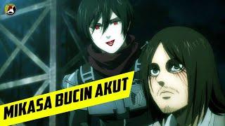 BUCIN ABIS!!! INILAH 5 MOMEN KEBUCINAN MIKASA KEPADA EREN YEAGER WALAU TAK DIANGGAP