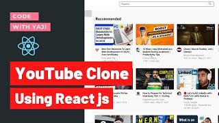 YouTube Clone In React JS