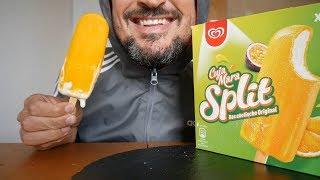 ASMR Dessert – Cuja Mara Split – Best ice cream that you can get in a German supermarket