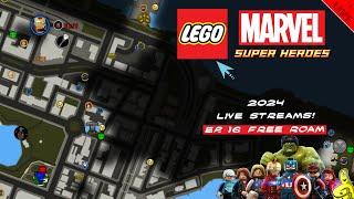 LEGO Marvel Super Heroes: 2024 LIVE STREAMS Ep. 16 FREE ROAM (on Xbox Series X) - HTG