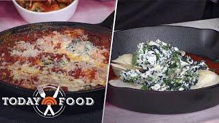 Pear and sausage pasta and skillet ravioli lasagna: Get the recipes!