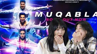 Muqabla Reaction by Koreans | Street Dancer 3D |A.R. Rahman, Prabhudeva, Varun D, Shraddha K