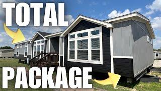 YEP, this 1 has the "WOW FACTOR!" Mobile home literally has it ALL! Prefab House Tour