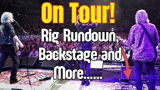 Backstage Tour Footage And In-depth Rig Rundown! #rigrundown #guitarpedals #guitargear