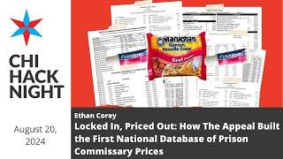 Locked In, Priced Out:  How The Appeal Built the First National Database of Prison Commissary Prices