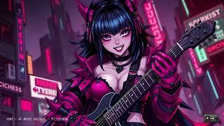 [𝘙𝘖𝘊𝘒 𝘔𝘐𝘟] Shredding Diva’s Metal Melodies  Instrumental Metal Mix 𖥂 P L A Y L I S T