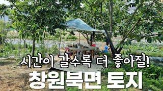 창원북면 토지매매(농막,전기,하우스,물사용까지!시간을 들일수록, 더 좋아질! 창원 북면  감계리 주말농장  토지)