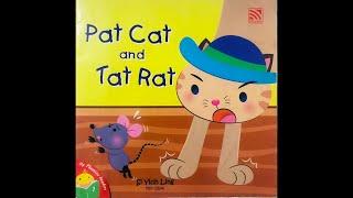 #Pat_Cat_and_Tat_Rat  #Rhyming_words #Same_sound_words #English_Story #Animal_Story #Cat_Rat_Story