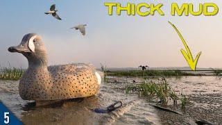 Hunting THICK MUD For Ducks and Doves | 28 Gauge Duck Hunting