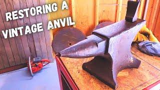 Rescuing an Antique Anvil from an Old Barn ~ Essential Craftsman Style Restoration ~ Peter Wright