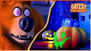 Grizzy & the lemmings  Halloween Compilation  Cartoon for Kids