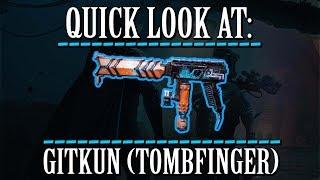 Warframe - Quick Look At: GitKun (Tombfinger Chamber)