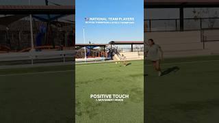 Positive Touch with Alyssa & Gisele Thompson ️ #soccer #soccertraining