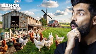 I BUILT A MASSIVE CHICKEN FARM IN RANCH SIMULATOR! 