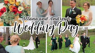 ALLANA AND ANDREW'S WEDDING DAY / OUTDOOR WEDDING / SMALL FAMILY WEDDING