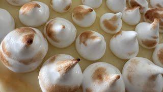 NewYork CHESECACKE  La mia versione con crema al limone  e meringa all’italiana ricetta completa