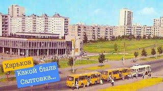 Kharkiv. What was Saltovka in the 80s...Rare photos of the neighborhood