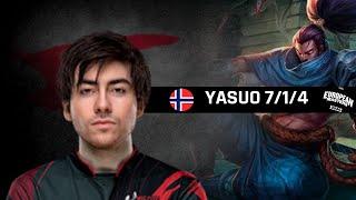 Highlights MOUZ LIDER with Yasuo - EU Masters 2020 Group Stage