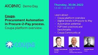 AICONIC x Coupa: Procurement Platform DEMO, Overview + P2P