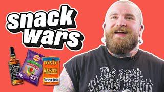 Singer Teddy Swims Puts American & British Snacks To The Test | Snack Wars