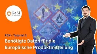 Daten für die Europäische Produktmitteilung: PCN-Tutorial 2